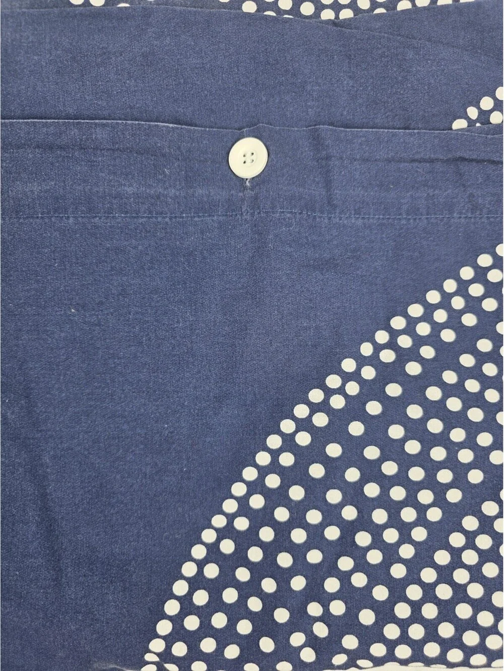 Marimekko Fokus Navy King Duvet Cover Pre-owned